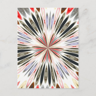 CARTE POSTALE ART ABSTRAIT