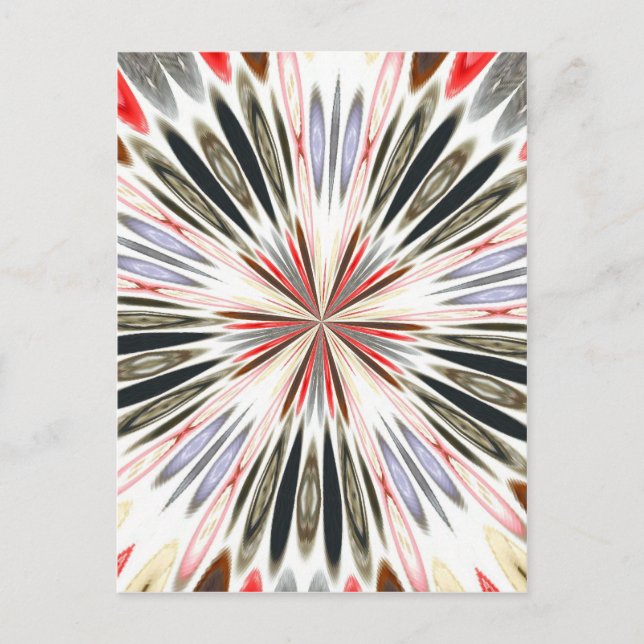 CARTE POSTALE ART ABSTRAIT (Devant)