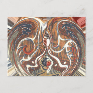Carte Postale Art Abstrait africain