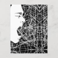 Art abstrait criant