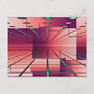 Carte Postale ART Abstrait - horizon