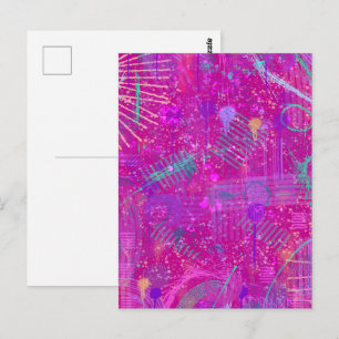 Carte Postale Art abstrait : une véritable personnalité