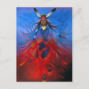 Carte Postale Art amérindien