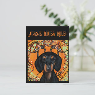 CARTE POSTALE ART AUSTRALIE              