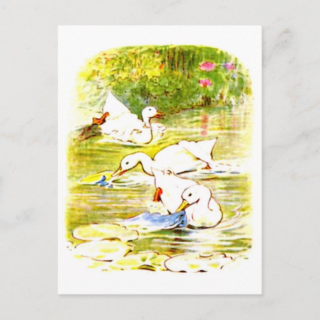 Carte postale Art-Beatrix Potter 6 (Devant)