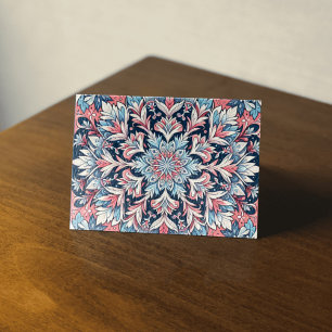 Carte Postale Art de flocon de neige de style Anime Élégant Hive