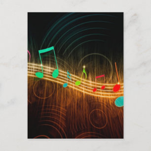 Carte Postale Art de la musique