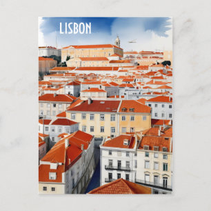 Carte Postale Art de Lisbonne