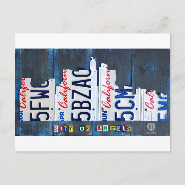 Carte Postale Art de plaque minéralogique d'horizon de Los (Devant)