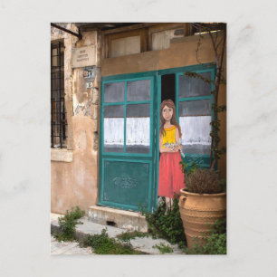 Carte postale Art de Village grec