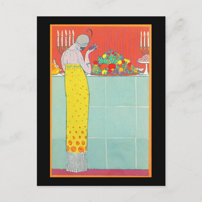 Carte postale Art déco 8 (Devant)