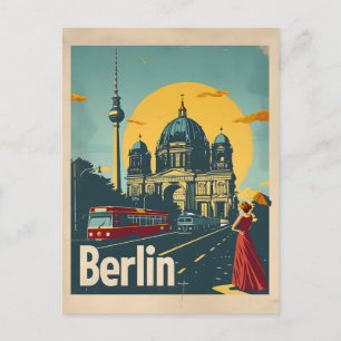 Carte postale Art déco de Berlin