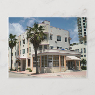 Carte Postale Art déco de Miami