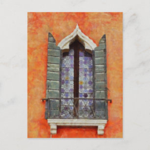 Carte Postale Art des fenêtres Renaissance