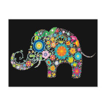 Art floral éléphant