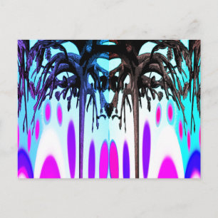 Carte Postale Art forestier Alien