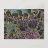 ART fractal MONDE FLORAL