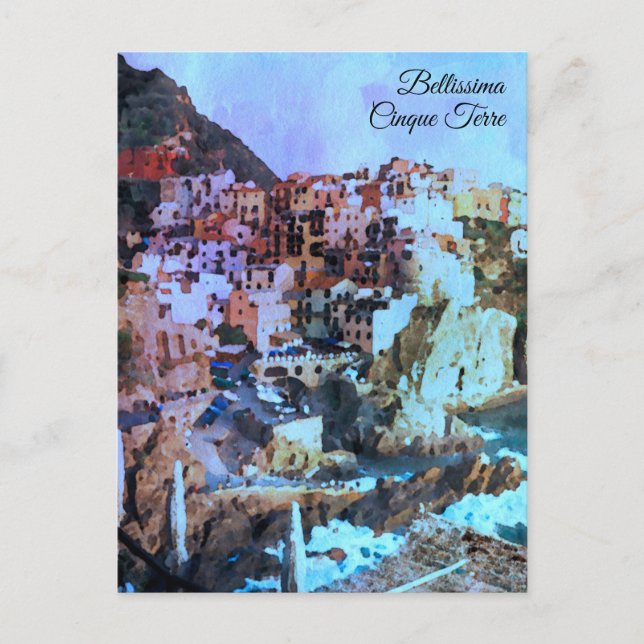 Carte Postale ** Art Italie AP12 Langue italienne Cinque Terra (Devant)