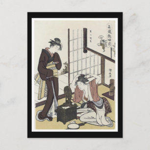 Carte postale Art Japonais Ancien