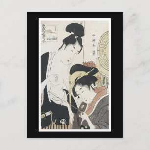 Carte postale Art Japonais Ancien