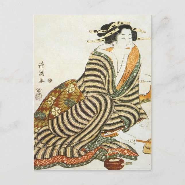 Carte Postale Art japonais vintage (Devant)