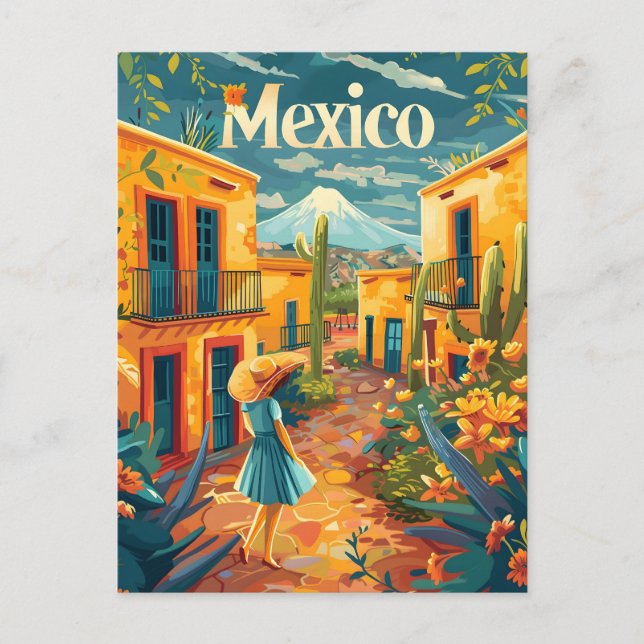 Carte Postale Art mexicain (Devant)