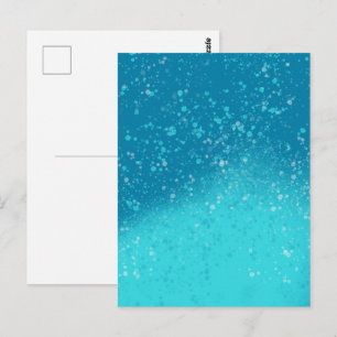 Carte Postale Art minimaliste : Glace brisée
