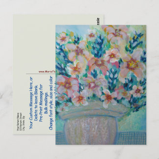 Carte postale Art modèle Bouquet d'Amour original