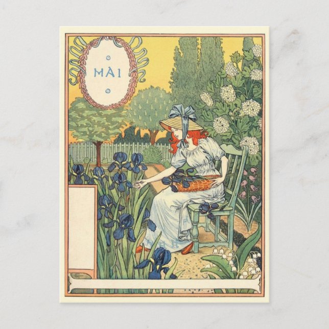 Carte postale Art Nouveau (Devant)