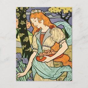 Carte postale Art Nouveau