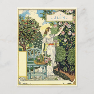 Carte postale Art Nouveau