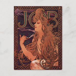 Carte postale Art Nouveau Beau Belle