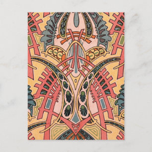 Carte Postale Art nouveau oriental