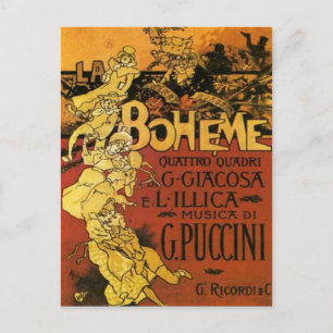 Carte Postale art opéra