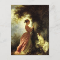 Art par Fragonard Postcard