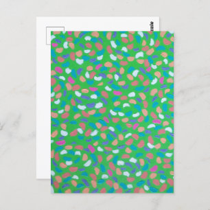 Carte Postale Art peint Spring Greens