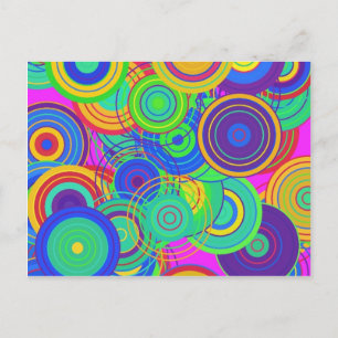 Carte Postale Art pop rétro