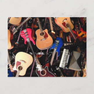 Carte Postale Art Rock