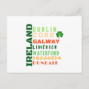 CARTE POSTALE ART SUBWAY IRLANDE