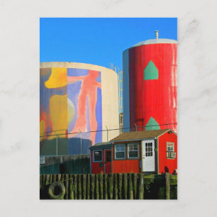 Carte Postale Art UFO