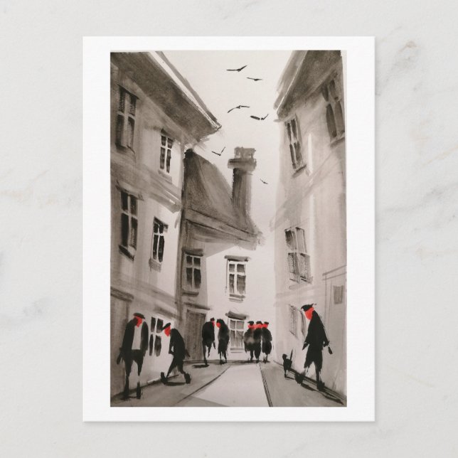 Carte postale Art Urbain Dwellers 12 (Devant)