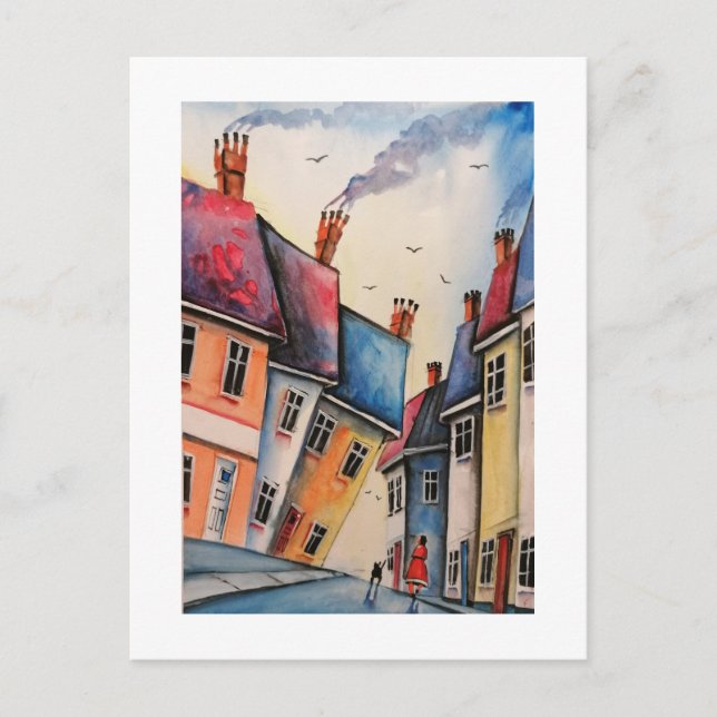 Carte postale Art urbain Dwellers 5 (Devant)