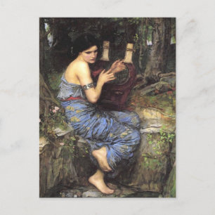Carte Postale Art vintage John William Waterhouse Le Charmer