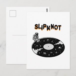 Carte Postale art visuel slipknot