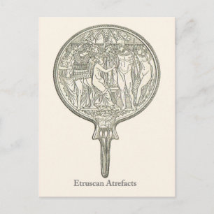 Carte Postale Artefacts étrusques 4