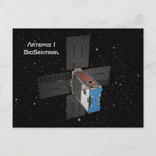 Carte Postale Artemis BioSentinel CubeSat