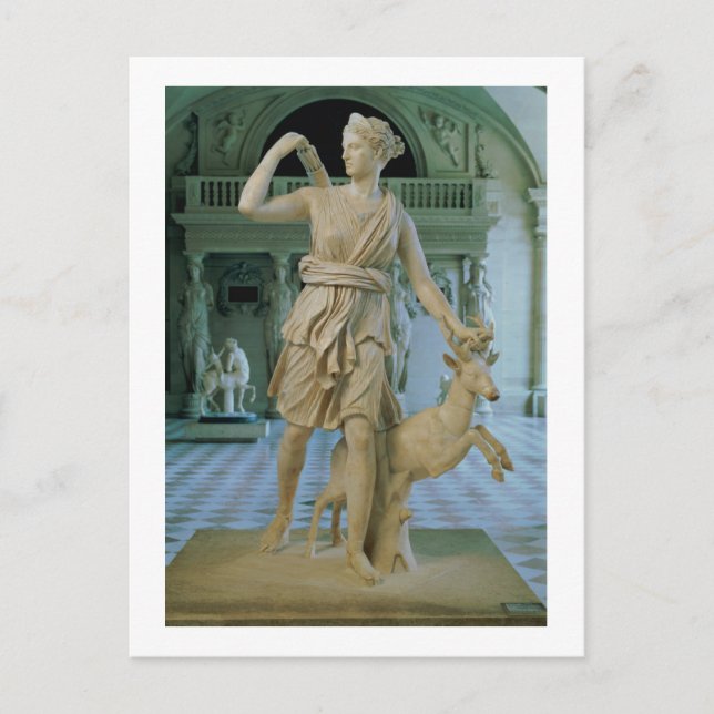Carte Postale Artémis la Chasse, connue sous le nom de 'Diana de (Devant)