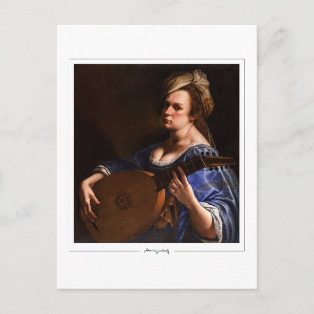 Carte Postale Artemisia Gentileschi #16 - Art fin (Devant)