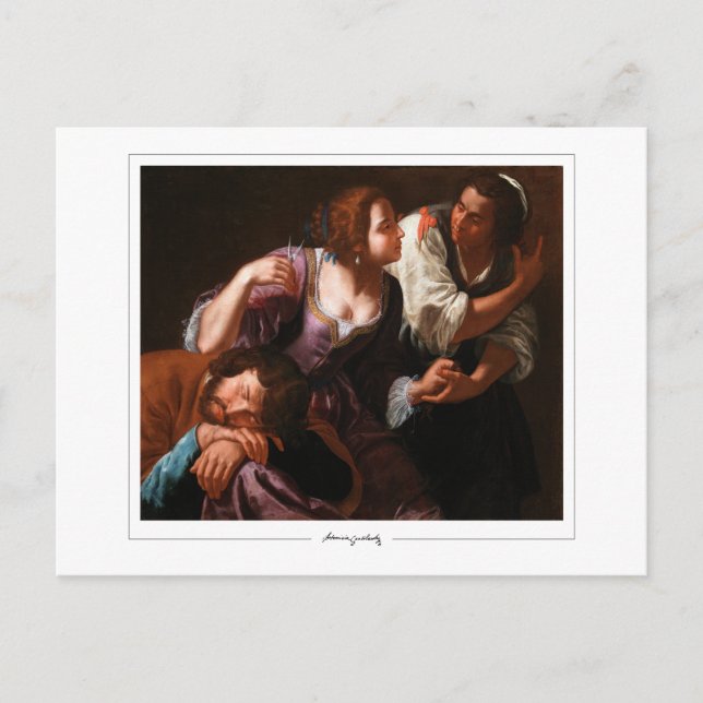 Carte Postale Artemisia Gentileschi #17 - Art fine (Devant)