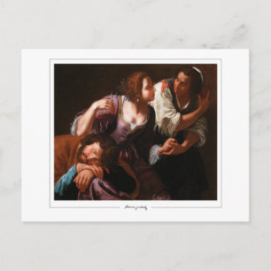 Carte Postale Artemisia Gentileschi #17 - Beaux-arts